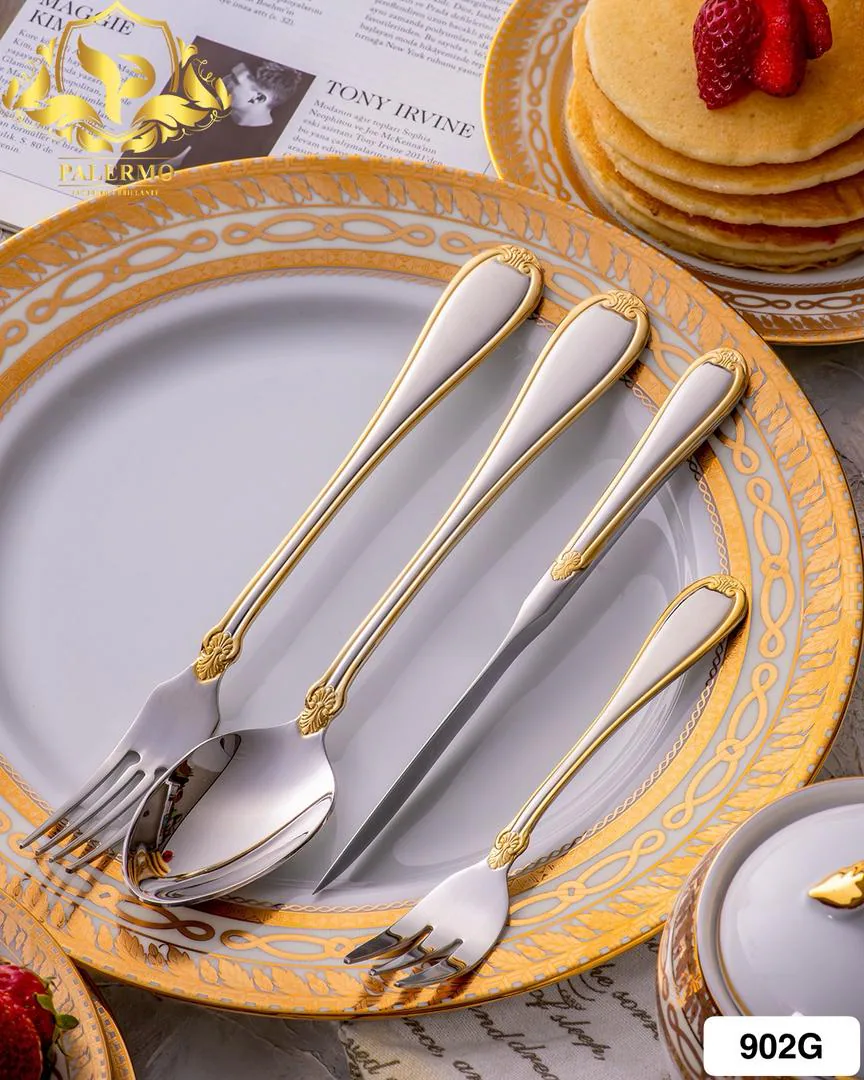 Palermo 902G 87-Piece Flatware Set