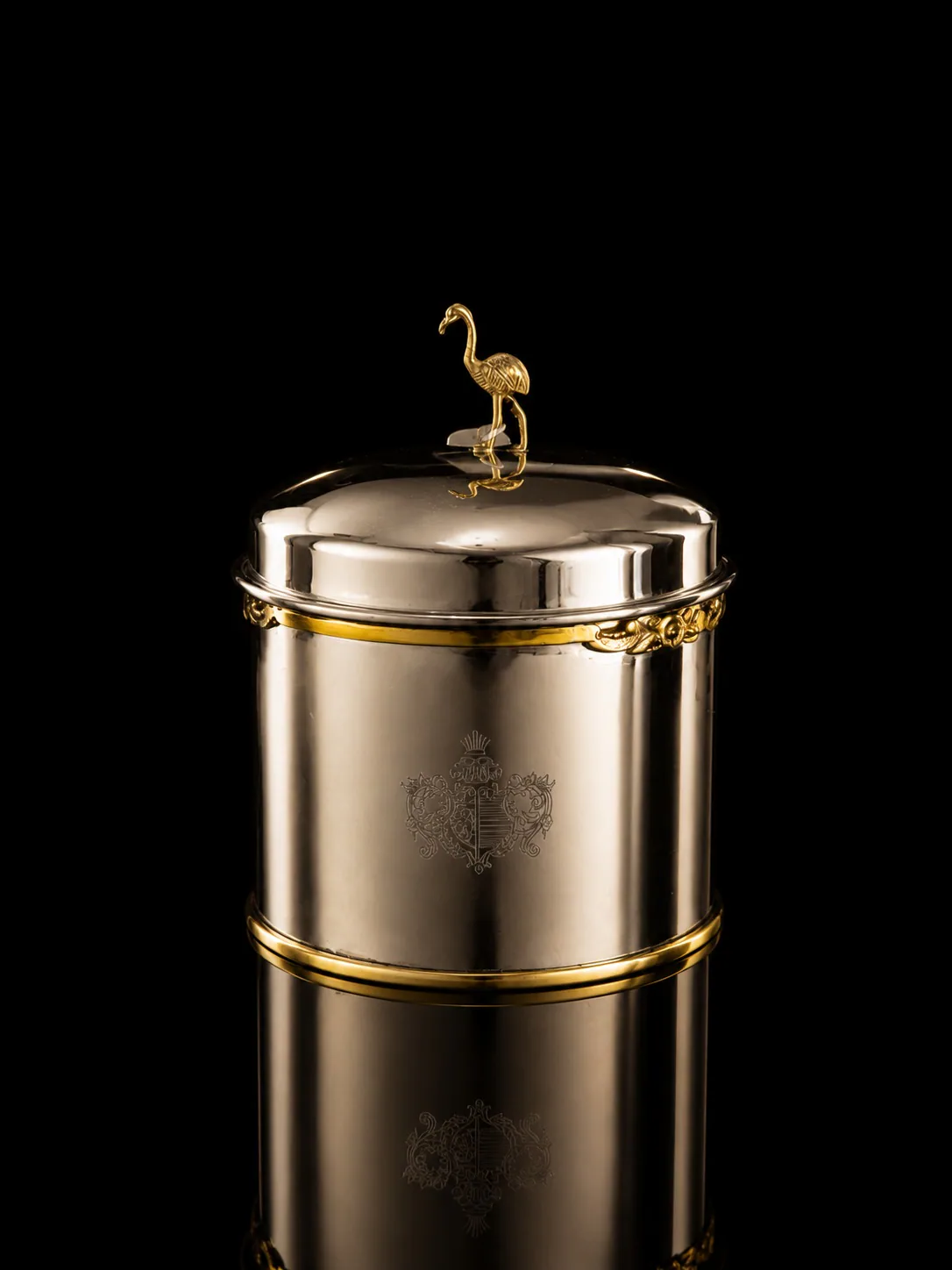 River Lidded Candy Dish F23528