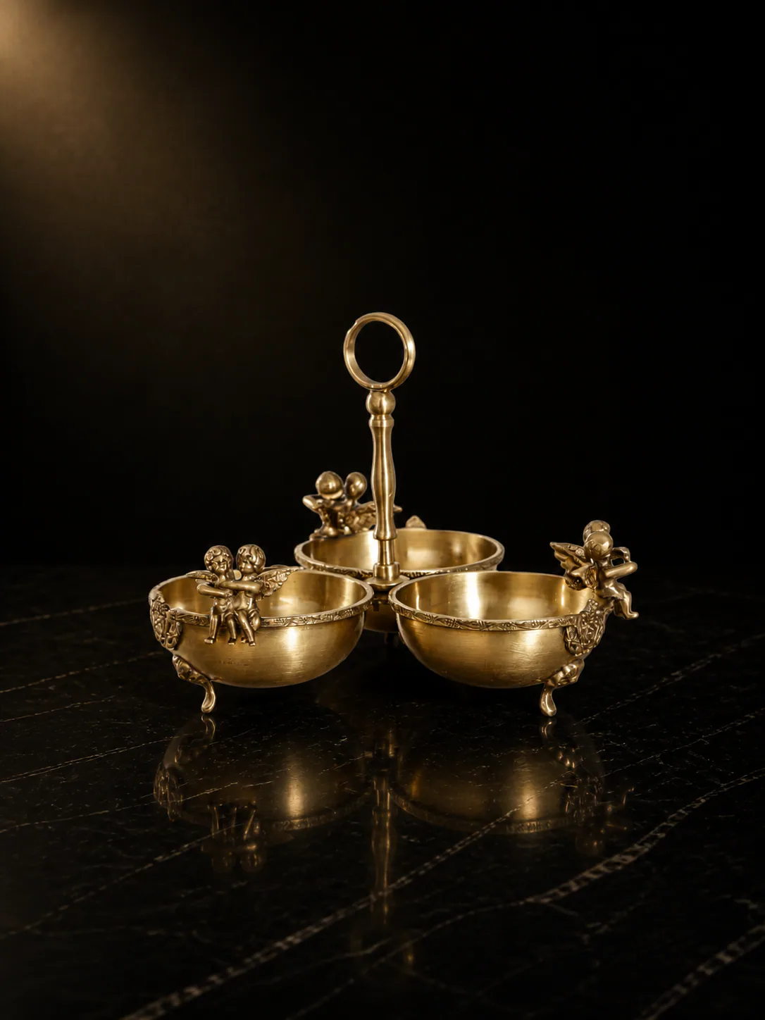 River Two Angels Small Fruit Bowl 24535