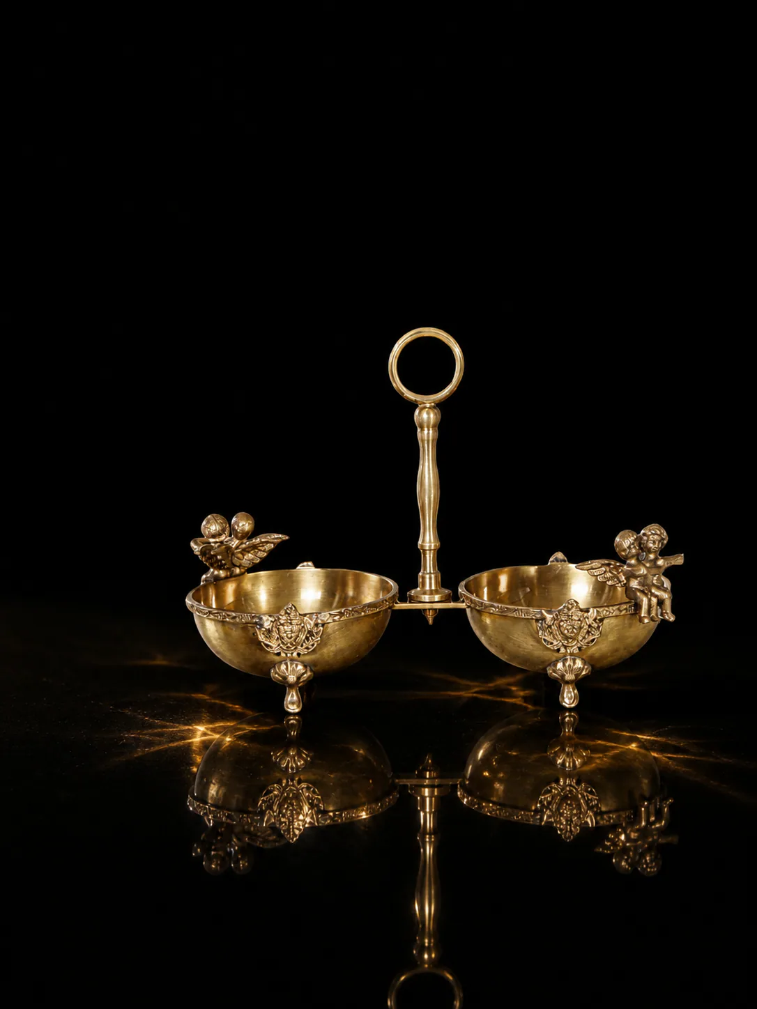 River Two Angels Small Fruit Bowl 24534