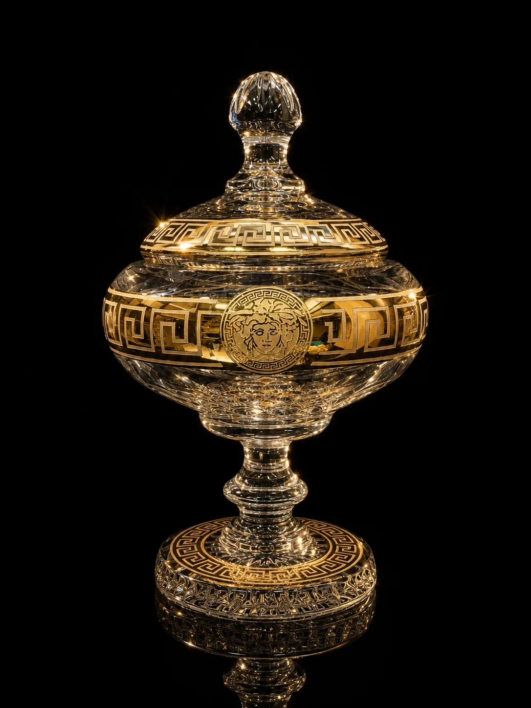 Versace Lidded Candy Dish VCR-002